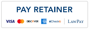 Pay Retainer | Visa | Master Card | Discover | American Express | eCheck | Law Pay